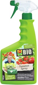 Compo BIO Tomaten Spray AF, Biologisches Pflanzenstärkungsmittel für pilzanfällige Pflanzen, Empfohlen vom Pflanzenarzt René Wadas, 750 ml