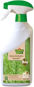 Florissa Natürlich Bio Schachtelhalm Extrakt | zur Vorbeugung von Pilzbefall bei Obst, Gemüse und Zierpflanzen | vorbeugend gegen Mehltau, Sternrußtau, Schorf, Grauschimmel, Krautfäule, Farblos 