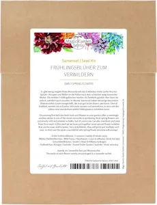 Frühlingsblüher zum Verwildern - Samenset mit 4 besonderen Blumensorten