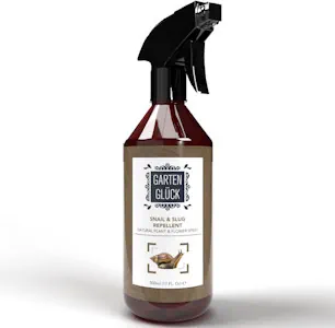 Garten Glück - Mildes Anti Schnecken Abwehrspray als Alternative zu Schneckenkorn Bio, Natürlicher Schneckenschutz Hochbeet gegen Nacktschnecken, Gegen Schnecken im Garten, Schneckenbarriere - 500ml