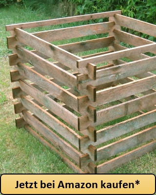 Gartenpirat Komposter 90x90 cm mit Stecksystem aus Holz - Jetzt bei Amazon kaufen*