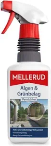 MELLERUD Algen und Grünbelag Vernichter | 1 x 0,5 l | Effizientes Spray zum Entfernen von Algen und Grünbelag 