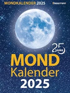 Mondkalender 2025: Entspannt durch den Alltag im Einklang mit den Mondphasen. Für Garten, Gesundheit, Pflege, Schönheit, Ernährung, Haushalt u.v.m.- Tageskalender von Uschi Ostermeier-Sitkowski