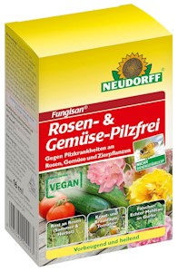 Neudorff Fungisan Rosen und Gemüse Pilzfrei gegen Pilzkrankheiten an Rosen, Gemüse und Zierpflanzen, 16 ml