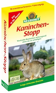 Neudorff Kaninchen-Stopp vertreibt Kaninchen wirkungsvoll, ohne sie zu schädigen und verhindert unterhöhlte Wege, Terrassen und Mauern, 1 kg  - Jetzt bei Amazon kaufen*