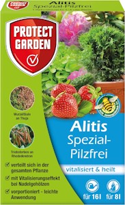 PROTECT GARDEN Alitis Spezial-Pilzfrei, gegen Pilzkrankheiten wie Wurzelfäule, Welkepilze und Triebsterben an Zierpflanzen, Obst und Gemüse, 40 g