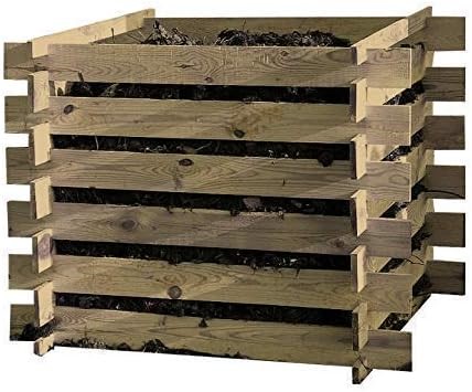 Steckkomposter Holz Kompostsilo Bausatz 100x100x70cm Komposter  - Jetzt bei Amazon kaufen*